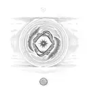 Cosmic Ring tattoo design idea