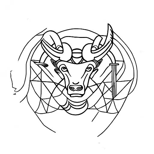 Aries cancer astrology  tattoo design idea