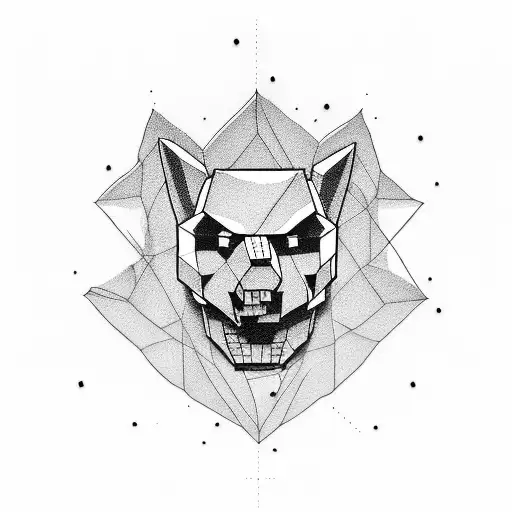 Minecraft tattoo design idea