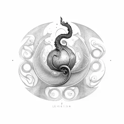 nautilus league of legenda tattoo design idea