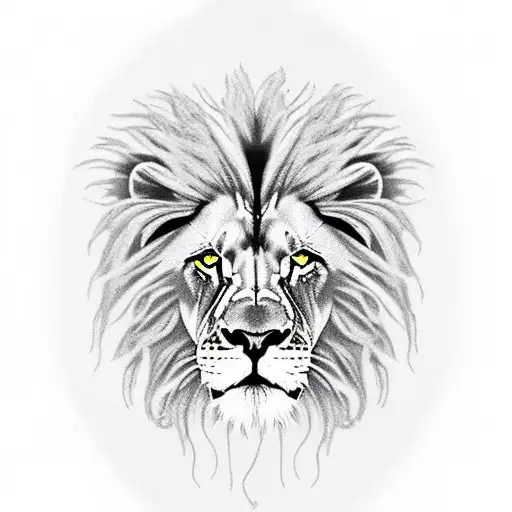 rasta lion tattoo design idea