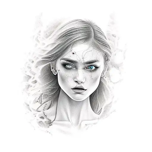 russian nude girl body tattoo design idea