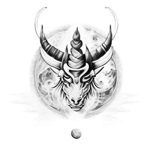 Unleash a captivating artwork that combines your Capricorn, Aquarius, and Scorpio signs. Embrace the celestial fusion tattoo design idea