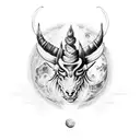 Unleash a captivating artwork that combines your Capricorn, Aquarius, and Scorpio signs. Embrace the celestial fusion tattoo design idea