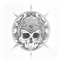 gothic wrist wrap fine lin no shadows tattoo design idea