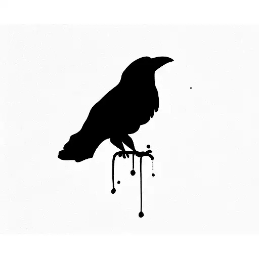 Crow Temporary Tattoo - Set of 3 – Tatteco