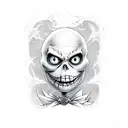 nightmare before Christmas  tattoo design idea