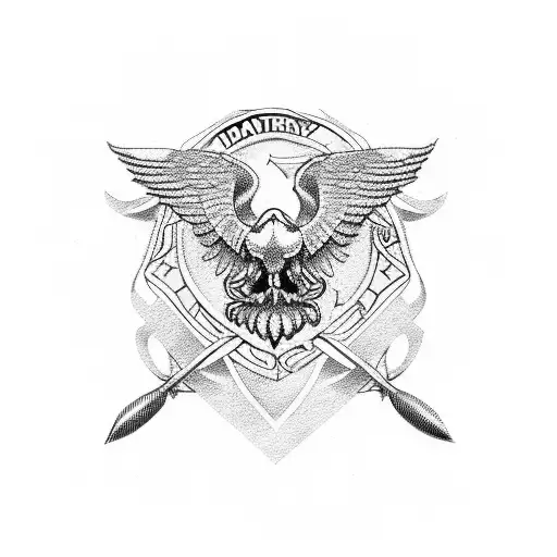 army, emt, patriot tattoo design idea