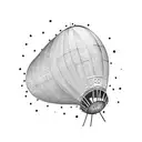 blimp  tattoo design idea
