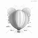 blimp  tattoo design idea