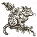 ratatoskr tattoo design idea