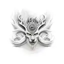 Ragnar  tattoo design idea