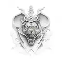 Ragnar  tattoo design idea