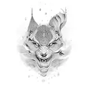 کص سفید tattoo design idea