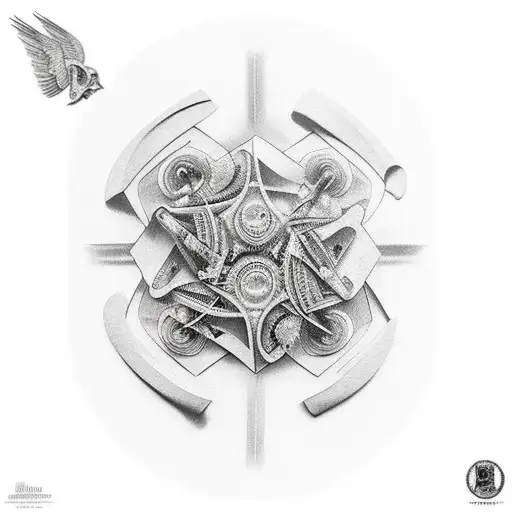 Alejandro magno tattoo design idea