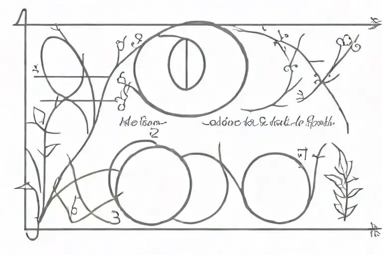 coordinates for three addresses tattoo design idea