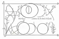 coordinates for three addresses tattoo design idea