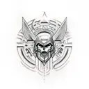 Ares  tattoo design idea