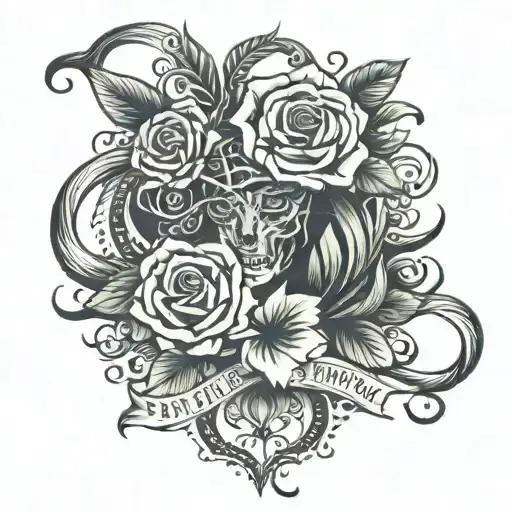 you never know how strong you are until being  strong is the only  choice you have  tattoo design idea