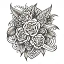 you never know how strong you are until being  strong is the only  choice you have  tattoo design idea