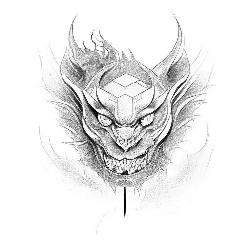 Chimera Fusion tattoo design idea