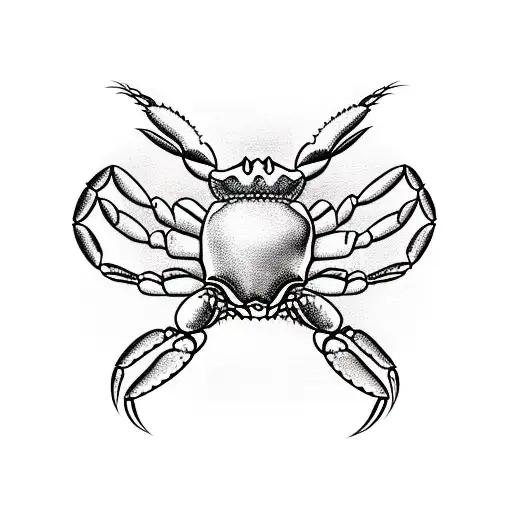 CANCER´S CRAB tattoo design idea