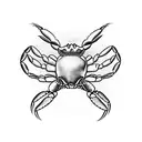 CANCER´S CRAB tattoo design idea