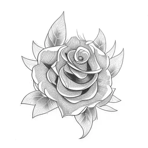 full sleeve tattoo of flower and leaves along with a vehicle tattoo design idea