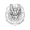 loki tattoo design idea