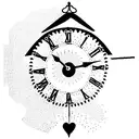 Black Forest cuckoo clock  tattoo design idea