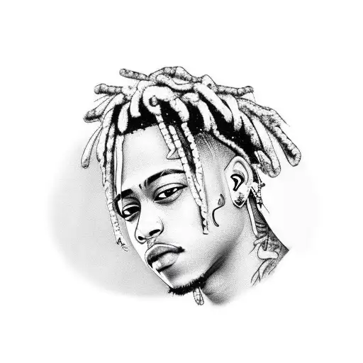 xxxtentacion tattoo design idea