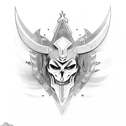 ares tattoo design idea