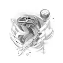 ultra running tattoo design idea