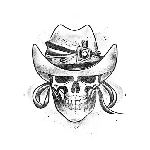 Create a tattoo design featuring a Anne Bonny character with a motoryacht tattoo design idea