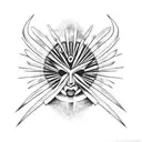 indigenous  tattoo design idea