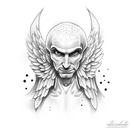 lost my father, he's an Angel and he is always with me. tattoo design idea