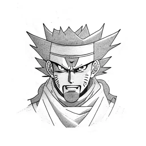 sage of the six paths tattoo design idea