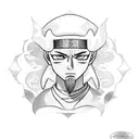 sage of the six paths tattoo design idea