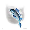 down syndrome fish tattoo design idea