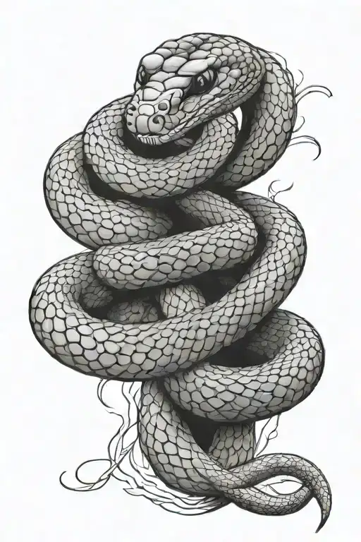 snake tattoo tattoo design idea