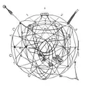 chastity cage  tattoo design idea