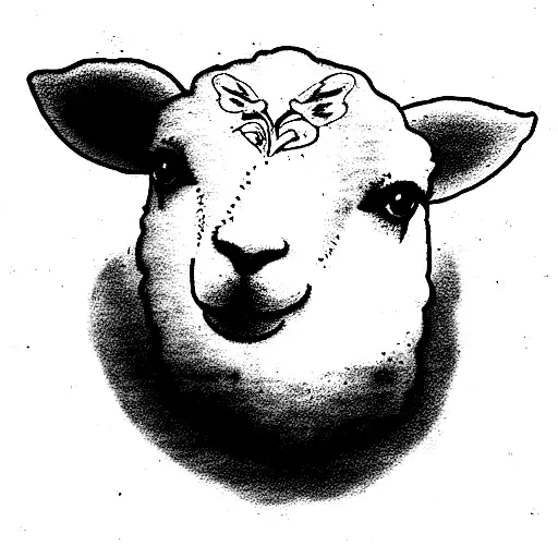 worthy is the lamb tattoo design idea