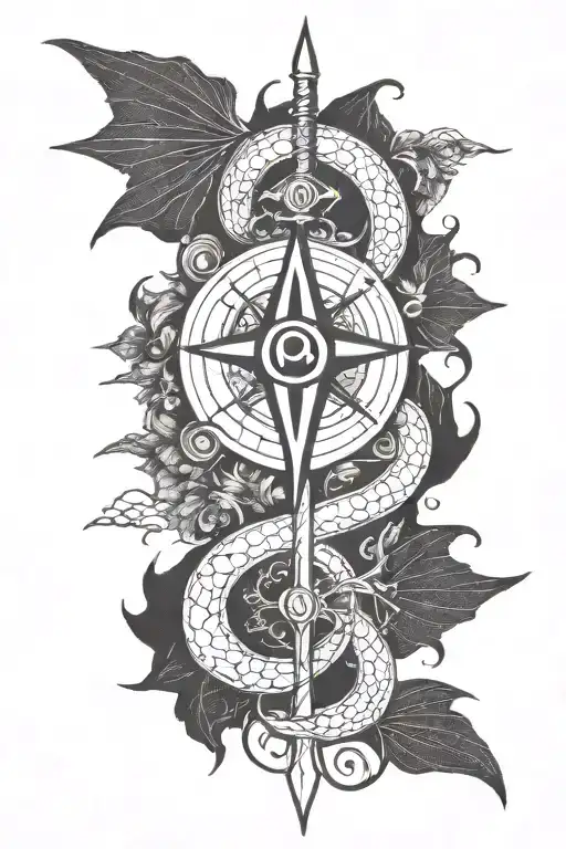 a sleeve with the symbol for the bondsmith from Stormlight Archieves by Brandon sanderson tattoo design idea