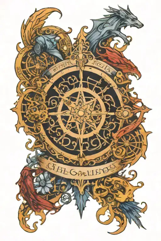 sleeve inspired by the stormlight archieves books, the wheel of time, the lies of locke lamora and the lightbringer tattoo design idea