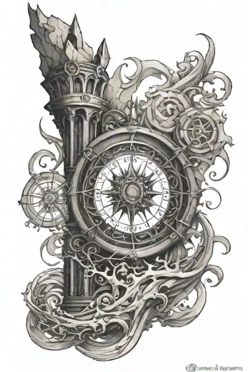 sleeve inspired by the stormlight archieves books, the wheel of time, the lies of locke lamora and the lightbringer tattoo design idea
