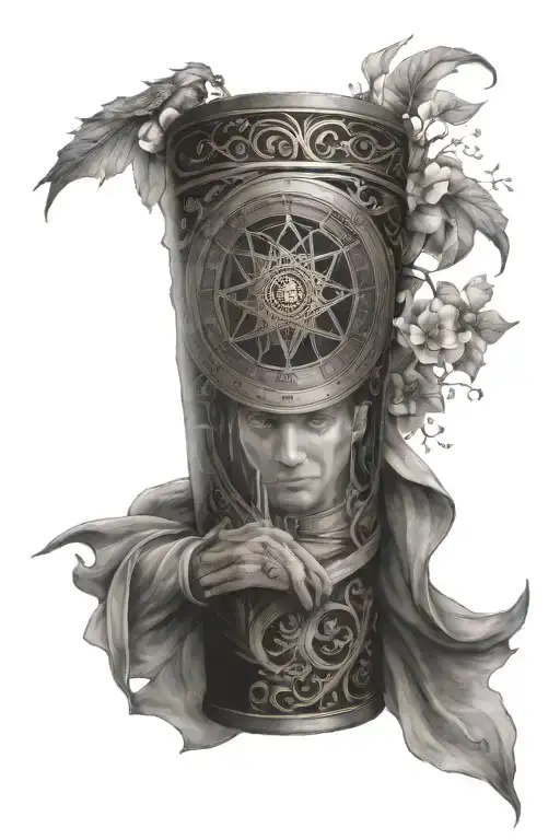 sleeve inspired by the stormlight archieves books, the wheel of time, the lies of locke lamora and the lightbringer tattoo design idea