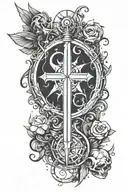 a sleeve with the symbol for the bondsmith from Stormlight Archieves and incorporates other fantasy book elements tattoo design idea