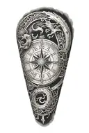 sleeve inspired by the stormlight archieves books, the wheel of time, the lies of locke lamora and the lightbringer tattoo design idea