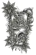 juice Wrld 999 tattoo design idea