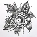 juice Wrld 999 tattoo design idea